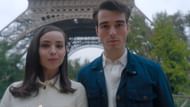 Anna and Jamie stand together in Paris, one of the many places they dream of visiting in My Oxford Year (Image via Netflix)